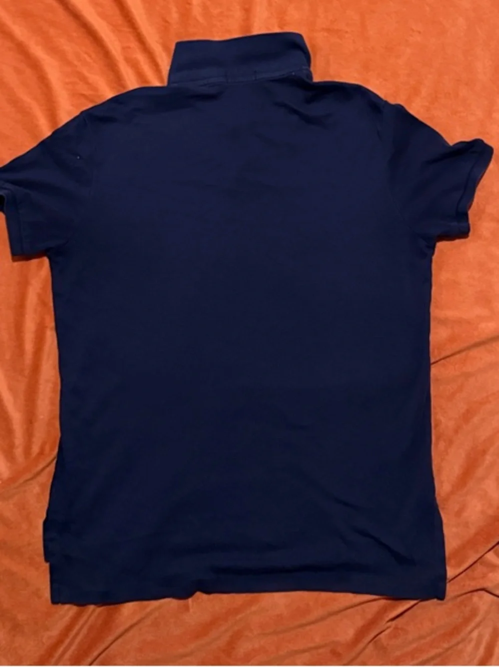 Ralph Lauren Classic Navy Polo with White Pony